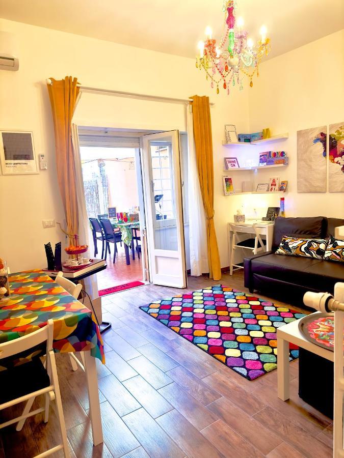 Trastevere Gianicolense Casa Con Giardino Roma Eksteriør bilde