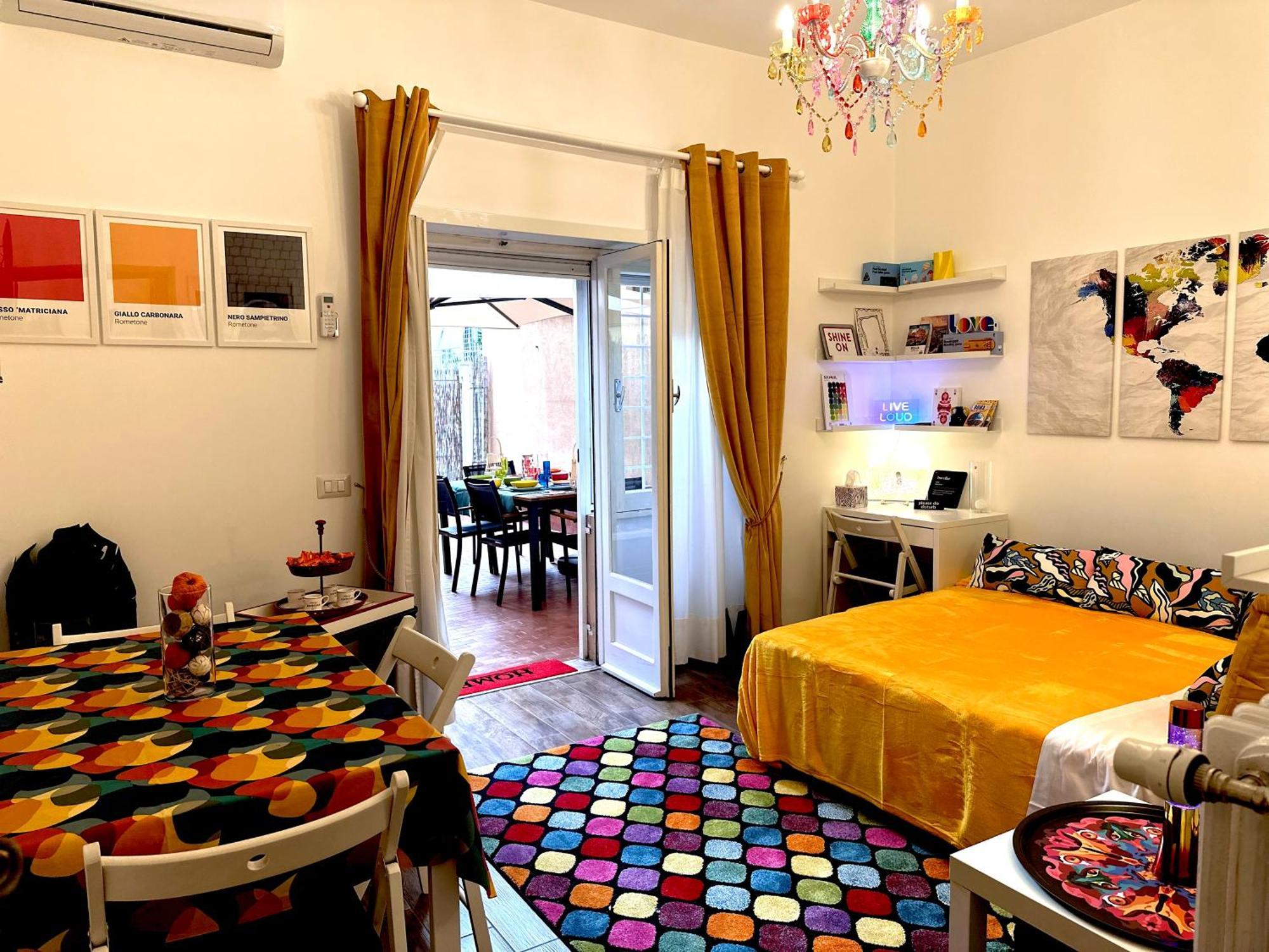 Trastevere Gianicolense Casa Con Giardino Roma Eksteriør bilde